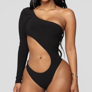 Cutting You Off Bodysuit from Fashion Nova